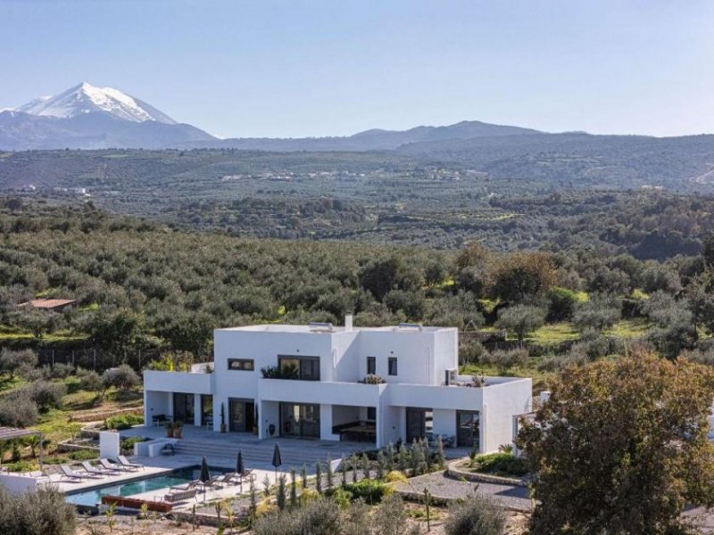 Viranepiskopi Kreta, Viranepiskopi: Einzigartige Luxusvilla mit Pool und Meerblick zum Verkauf Haus kaufen